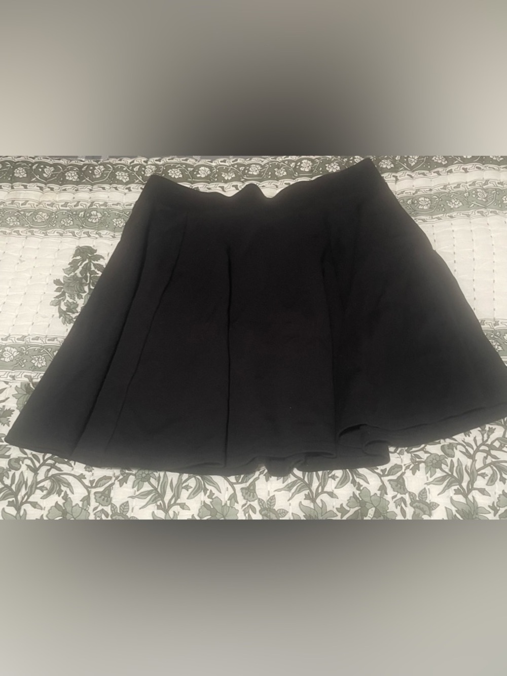 Divided Black Skater Skirt